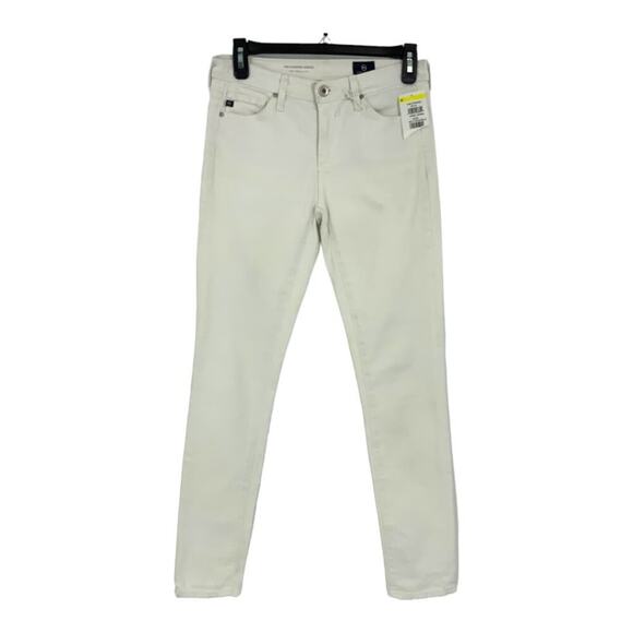AG Adriano Goldschmied The Legging Skinny Jean White Size 24R NWOT $198 MSRP - Picture 3 of 6